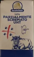 Mängden socker i Latte Parzialmente scremato