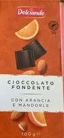 Mängden socker i Cioccolato fondente con arancia e mandorle