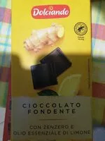 Mängden socker i Cioccolato fondente con zenzoro e olio essenziale di limone