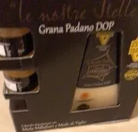 Mängden socker i Grana padano