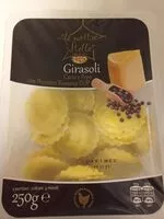 Mängden socker i Girasoli cacio e pepe