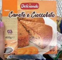 Mängden socker i Torta carota e cioccolato