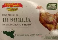 Mängden socker i Uova fresche  di Sicilia