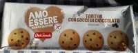 Mängden socker i Tortino con gocce di cioccolato