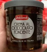 Mängden socker i Crema al cioccolato fondente