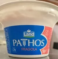 Mängden socker i Pathos yogurt colato greco fragola