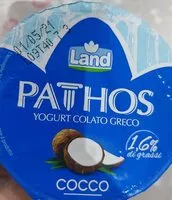 Mängden socker i Pathos Yogurt colato greco cocco 1,6% di grassi
