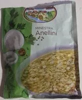 Mängden socker i Anellini