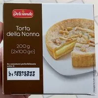 Mängden socker i Torta della Nonna