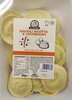 Mängden socker i Ravioli ricotta e zafferano