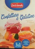 Mängden socker i Confetture e Gelatine