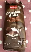 Mängden socker i Cioccolato al latte con biscotto al cacao