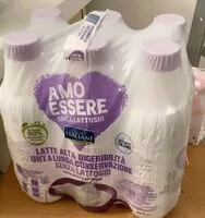 Mängden socker i Amo essere senza lattosio