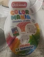 Mängden socker i Color mania uovo cioccolato