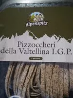Mängden socker i Pizzoccheri della Valtellina I. G. P.