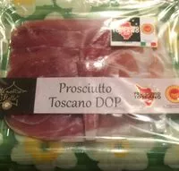 Mängden socker i Prosciutto Toscano DOP