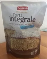 Mängden socker i Preparato per torta integrale