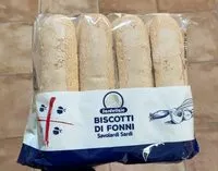 Mängden socker i Biscotti di fonni