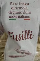 Mängden socker i Fusilli