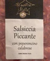 Mängden socker i Salaiccia piccante