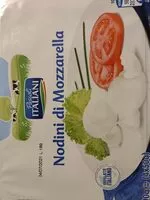 Mängden socker i Nodini di mozzarella
