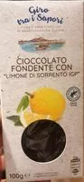 Mängden socker i Cioccolato fondente con "limone di Sorrento IGP"