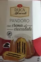 Mängden socker i Pandoro con crema al cioccolato