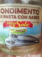 Mängden socker i Condimento pasta con sarde