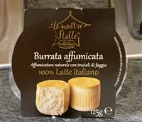 Mängden socker i Burrata affumicata