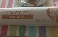 Mängden socker i Pasta sfoglia rotonda