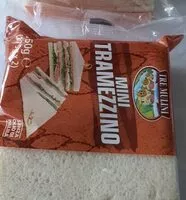 Mängden socker i Mini tramezzino