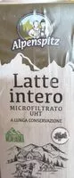 Mängden socker i Latte intero microfiltrato alpenspitz
