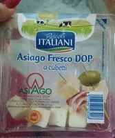 Mängden socker i Asiago fresco DOP