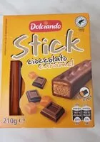 Mängden socker i Stick cioccolato caramel