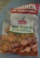 Mängden socker i Hot snack di riso soffiato