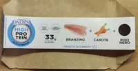 Mängden socker i Branzino Carote e Riso Nero