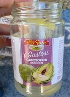 Mängden socker i I gustosi carciofini spaccati