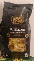 Mängden socker i Fusilloni(pasta Gragnano igp