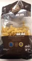 Mängden socker i Fusilli pasta di gragnano igp