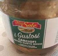 Mängden socker i Carciofi interi gusto ricco