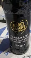 Mängden socker i Amo essere eccellente glassa balsamico di modena