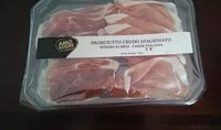Mängden socker i Prosciutto crudo stagionato