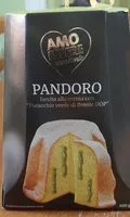 Mängden socker i Pandoro farcito alla crema con Pistacchio verde di Bronte DOP