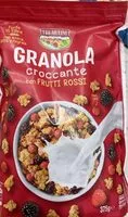 Mängden socker i Granola croccante con frutti rossi