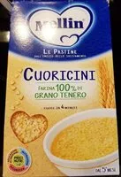 Mängden socker i Cuoricini