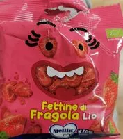 Mängden socker i Fettine di fragola