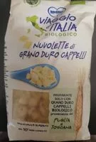 Mängden socker i Nuvolette di grano duro cappelli