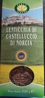 Mängden socker i Lenticchia di Castelluccio di Norcia