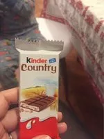 Mängden socker i Kinder country