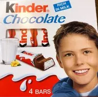 Mängden socker i Kinder Chocolate